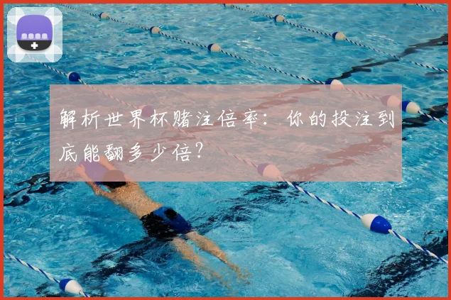 解析世界杯赌注倍率：你的投注到底能翻多少倍？