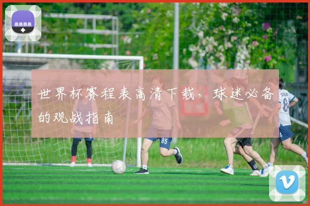 世界杯赛程表高清下载，球迷必备的观战指南